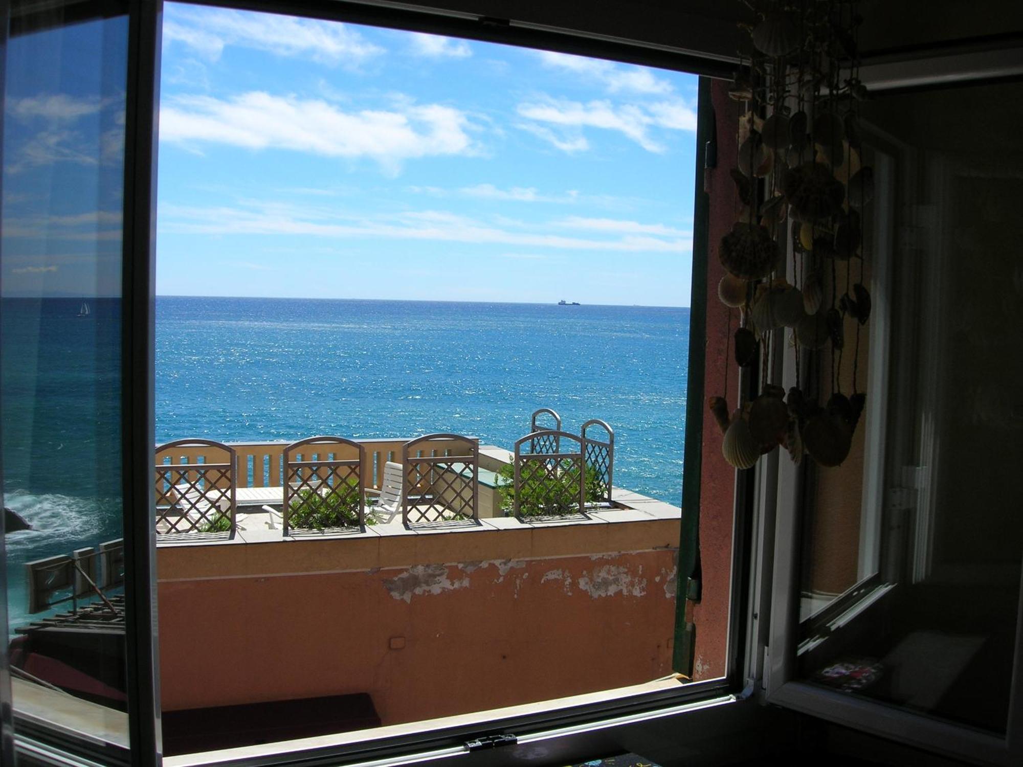 Romantic Sea View Flat In Genova Buitenkant foto